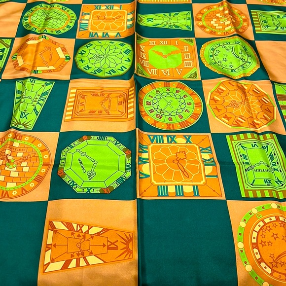 Cartier silk scarf shawl